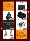 HERMES BIRKIN 30 (Pre-owned) - Black, Togo leather, Ghw